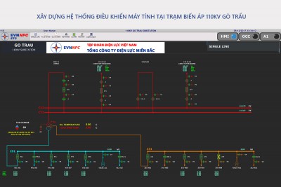 Xây dựng hệ thống điều khiển máy tính tại trạm biến áp Gò Trầu