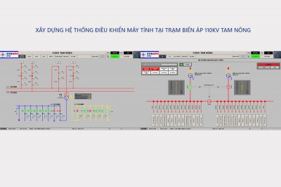 Xây dựng hệ thống điều khiển máy tính tại trạm biến áp Tam Nông